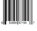 Barcode Image for UPC code 653569671947