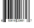 Barcode Image for UPC code 653619206617