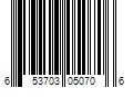 Barcode Image for UPC code 653703050706