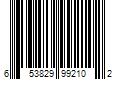 Barcode Image for UPC code 653829992102