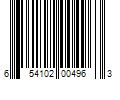 Barcode Image for UPC code 654102004963