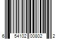 Barcode Image for UPC code 654102008022