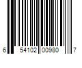 Barcode Image for UPC code 654102009807