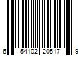 Barcode Image for UPC code 654102205179