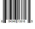 Barcode Image for UPC code 654346138165