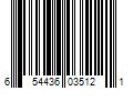 Barcode Image for UPC code 654436035121