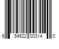 Barcode Image for UPC code 654522003140