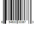 Barcode Image for UPC code 654600003673