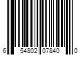 Barcode Image for UPC code 654802078400