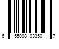 Barcode Image for UPC code 655008033507