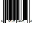 Barcode Image for UPC code 655103046006