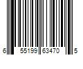 Barcode Image for UPC code 655199634705