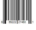 Barcode Image for UPC code 655222274601. Product Name: Johnny B. Johnny B Code Professional Hair Prep Cutting Agent 3.3 oz.