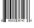 Barcode Image for UPC code 655302361436