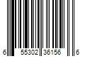 Barcode Image for UPC code 655302361566