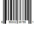 Barcode Image for UPC code 655302367551