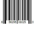 Barcode Image for UPC code 656295080250