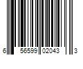 Barcode Image for UPC code 656599020433