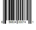 Barcode Image for UPC code 656634000741