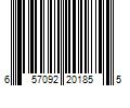 Barcode Image for UPC code 657092201855