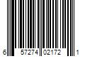 Barcode Image for UPC code 657274021721