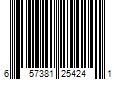 Barcode Image for UPC code 657381254241