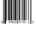 Barcode Image for UPC code 657603571033