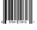 Barcode Image for UPC code 657641106181