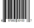 Barcode Image for UPC code 657853001007