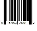 Barcode Image for UPC code 657993260012