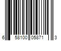 Barcode Image for UPC code 658100058713