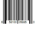 Barcode Image for UPC code 658100058850