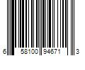 Barcode Image for UPC code 658100946713