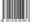 Barcode Image for UPC code 6581100551936