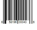 Barcode Image for UPC code 658196000436