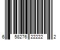 Barcode Image for UPC code 658276222222