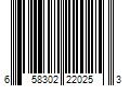 Barcode Image for UPC code 658302220253