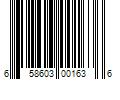 Barcode Image for UPC code 658603001636