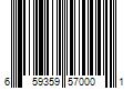 Barcode Image for UPC code 659359570001