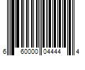 Barcode Image for UPC code 660000044444