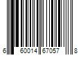 Barcode Image for UPC code 660014670578