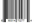 Barcode Image for UPC code 660014702774. Product Name: Alicia Elements (Sapphire Sc Bohemian Curl) - Remy Human Hair Weave in JET BLACK