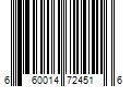 Barcode Image for UPC code 660014724516