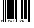 Barcode Image for UPC code 660014740301