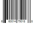 Barcode Image for UPC code 660014750188