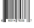 Barcode Image for UPC code 660014753387