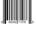 Barcode Image for UPC code 660042710765