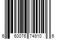 Barcode Image for UPC code 660076749106