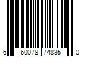 Barcode Image for UPC code 660078748350