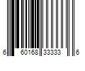 Barcode Image for UPC code 660168333336